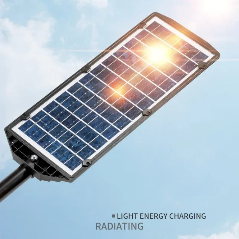 Solar Power Street Light Motion Sensor LED Solar Led Outdoor Lighting 3 Mode Lighting IP66 Waterproof COB Security Lamp for Yard Zpaxo