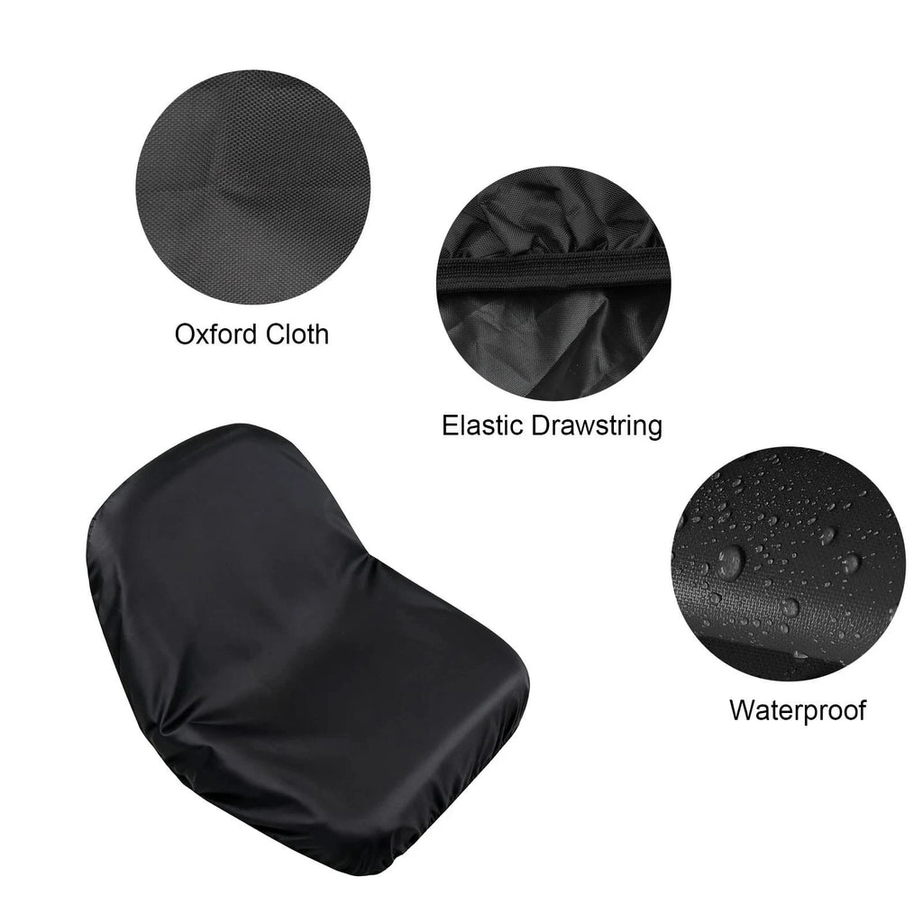 Universal Riding Lawn Mower Tractor Seat Dust Cover Waterproof Oxford