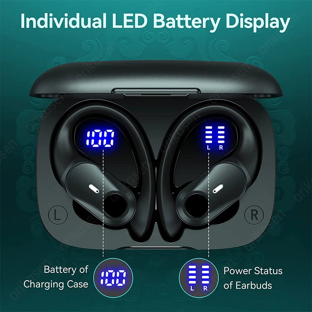 Bluetooth Headphones Wireless Earbuds 36Hrs Playtime Charging Case