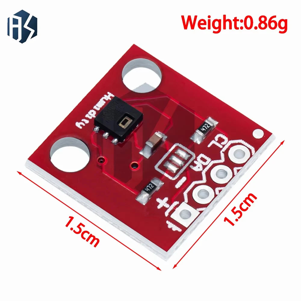 HTU31D HTU21D Digital I2C Temperature Humidity Sensor Module 3 3V-5 Zpaxo