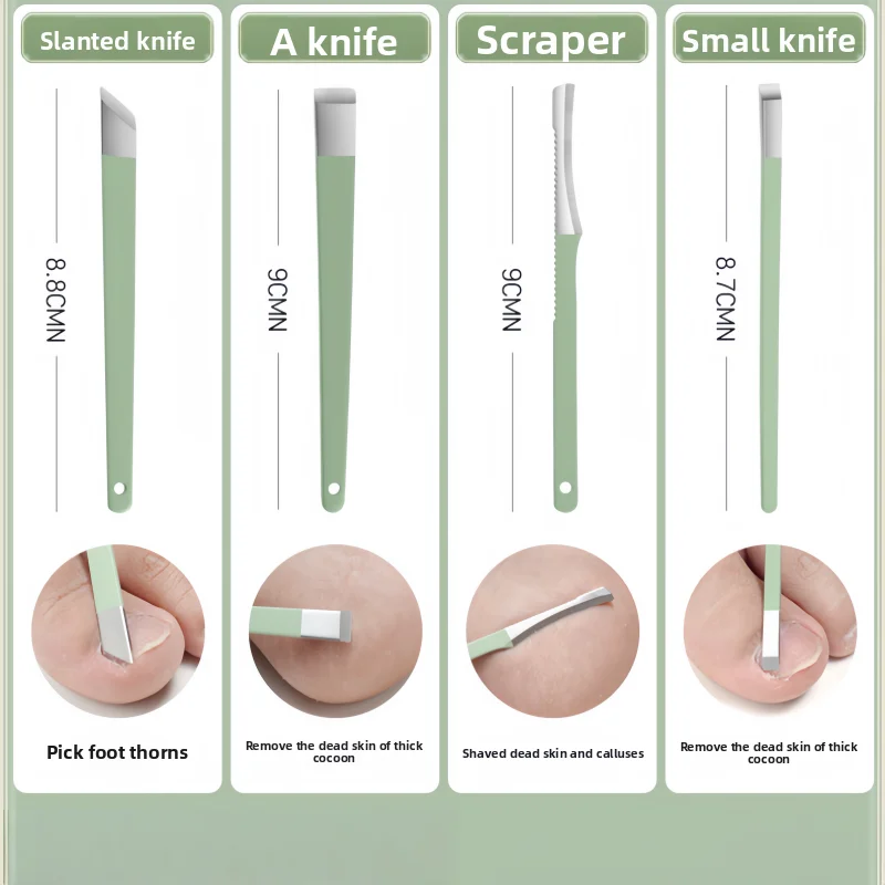exquisite Professional Stainless Steel Nail Clipper Set Green Nail Tools Manicure Pedicure Set of 18pcs Travel Grooming Kit Zpaxo