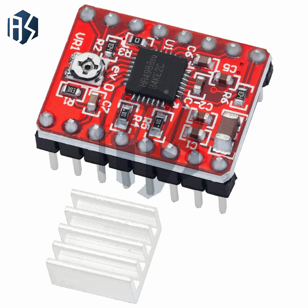 3D Printer Dual Mode Stepper Motor Driver Board A4988 DRV8825 AT2100 Zpaxo