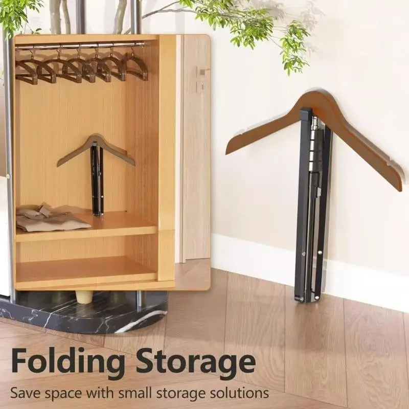 Space Saving Ironing Rack Featuring Extendable Bar Various Garment