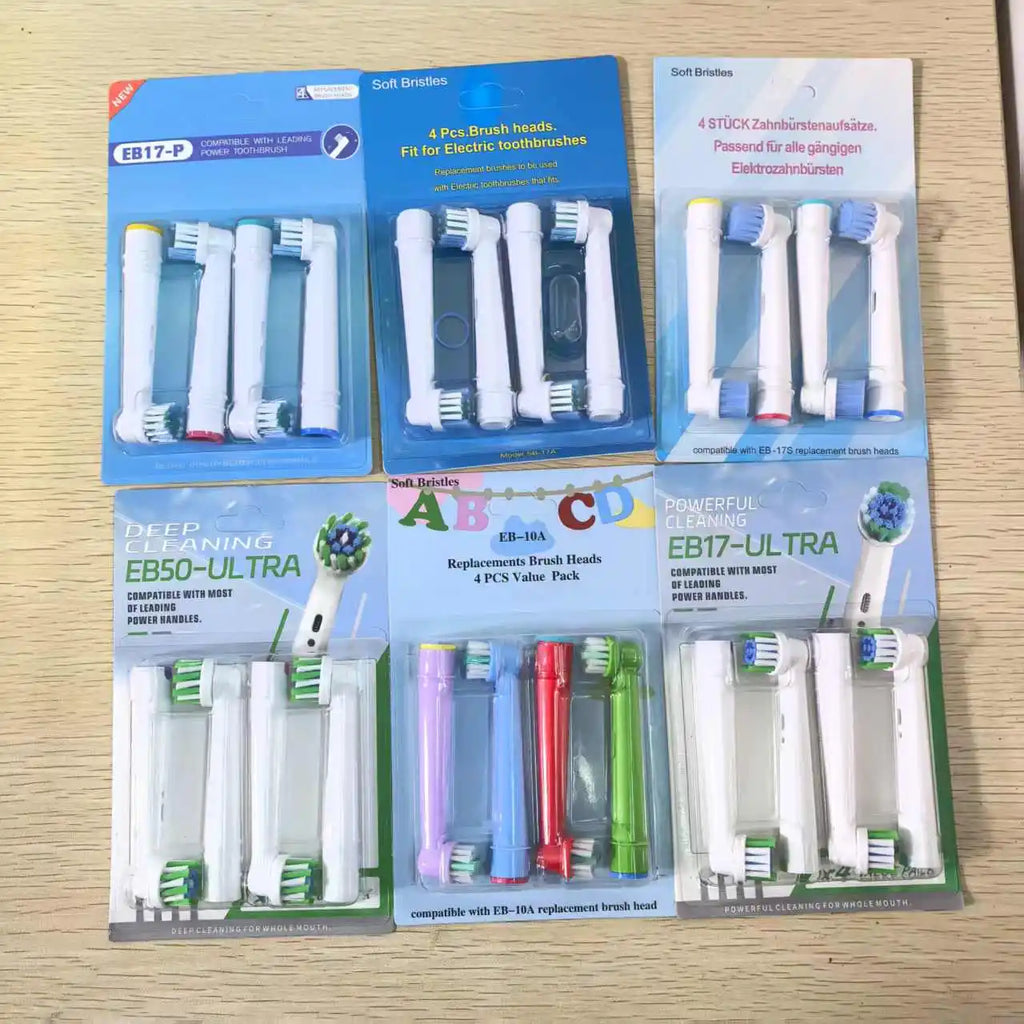 20/4pcs Set Electric Toothbrush Heads For Oral B Sensitive Replacement EB17Ultra EB10A SB-17A EB17S EB50Ultra EB17P EB10A Zpaxo