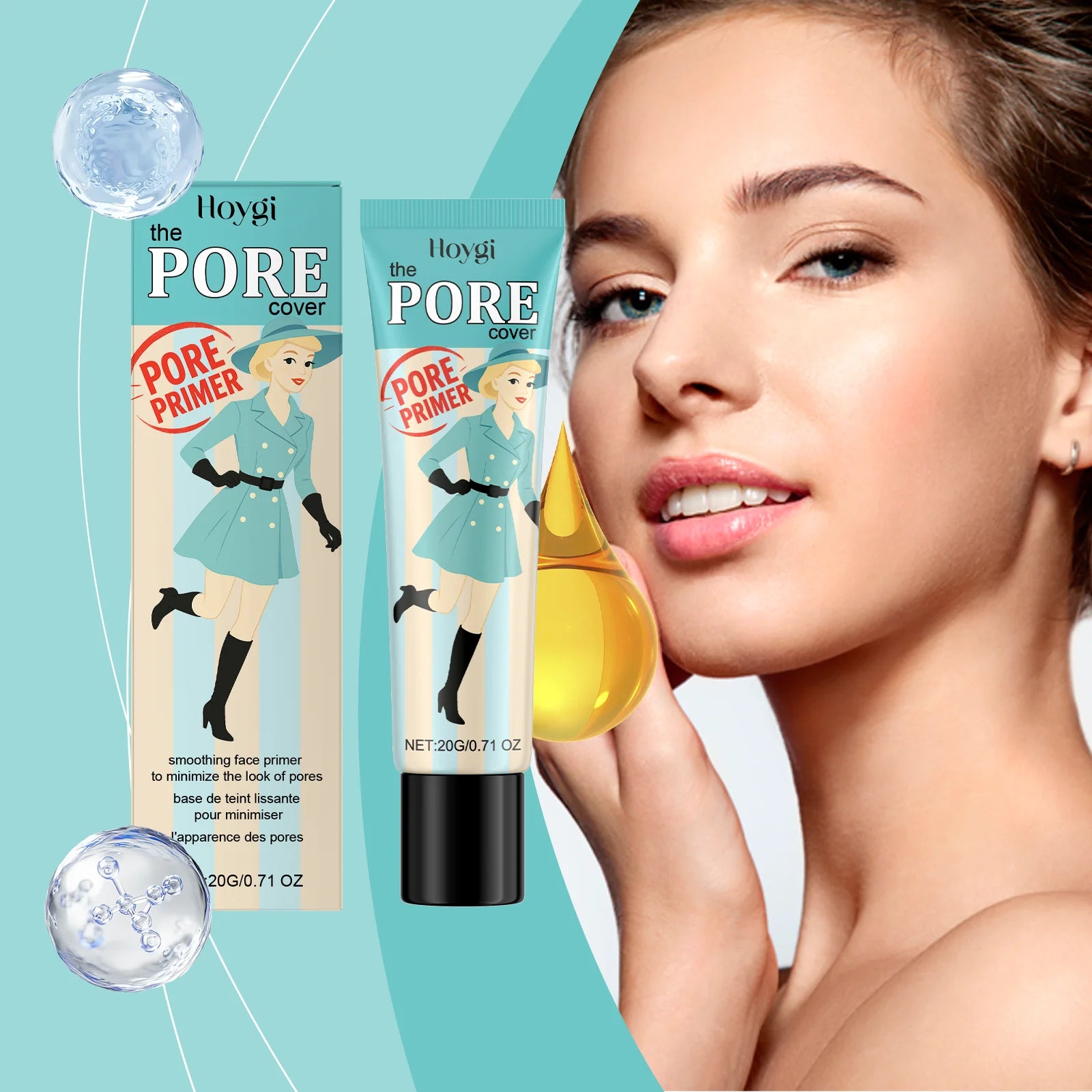 Hoygi Hydrating Makeup Primer – Moisturizing Pore Minimizer Makeup Primer Zpaxo