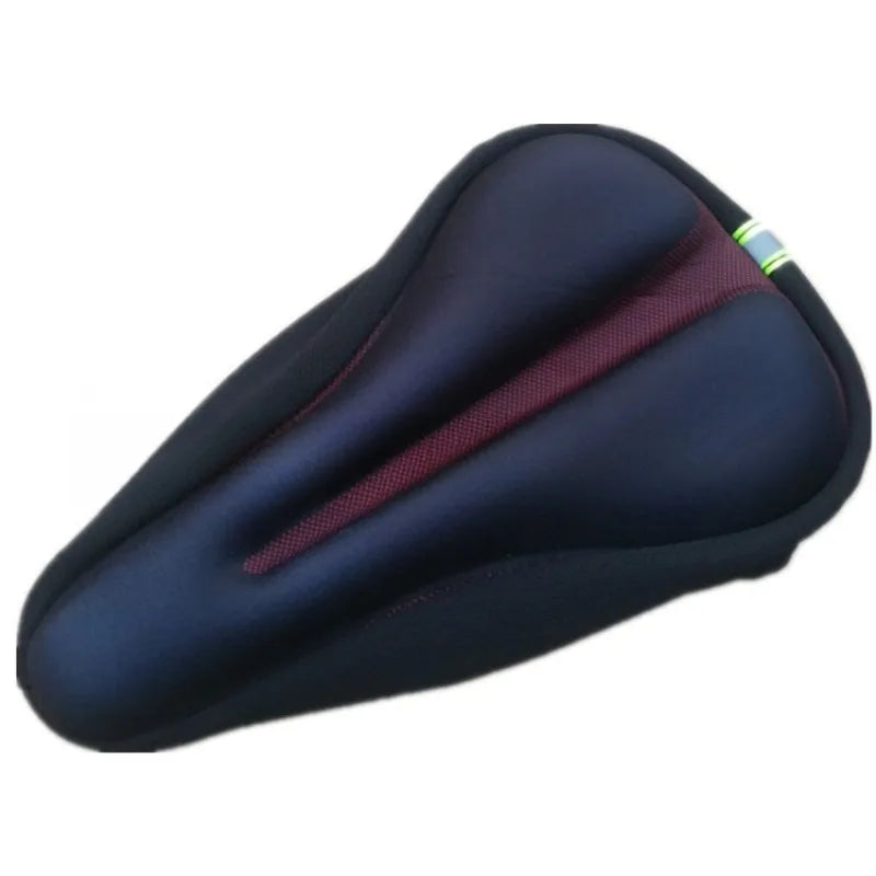 New Thick Silicone Seat Cover for Mountain Bike Riding Silicone Seat Cushion Cover for Bicycles Soft Outdoor Accessories Saddle Zpaxo