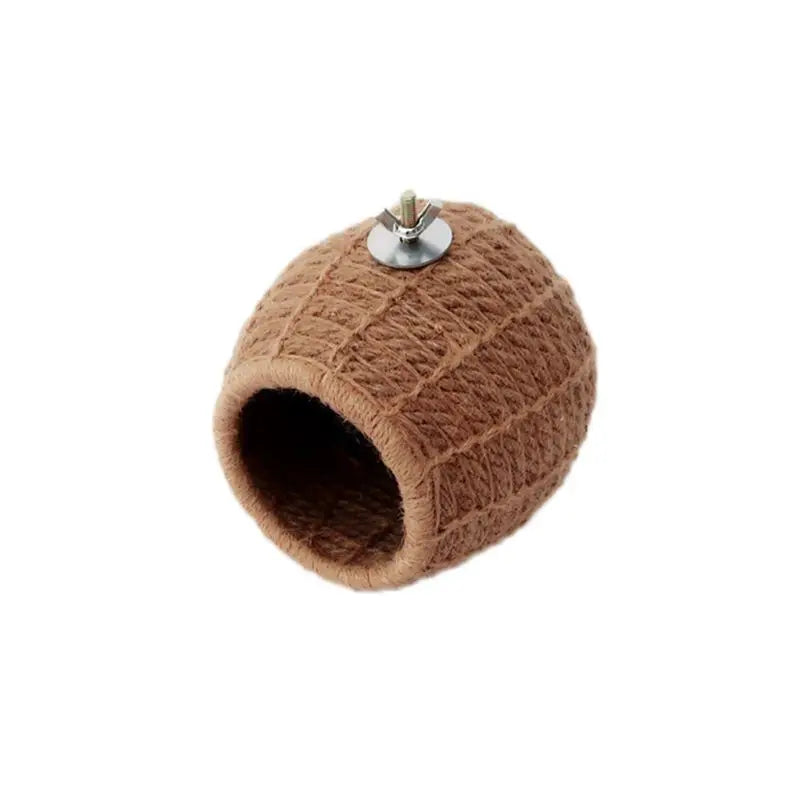 Bird Nest Cage Handmade Hemp Rope Breeding Nests Hatch House Budgie