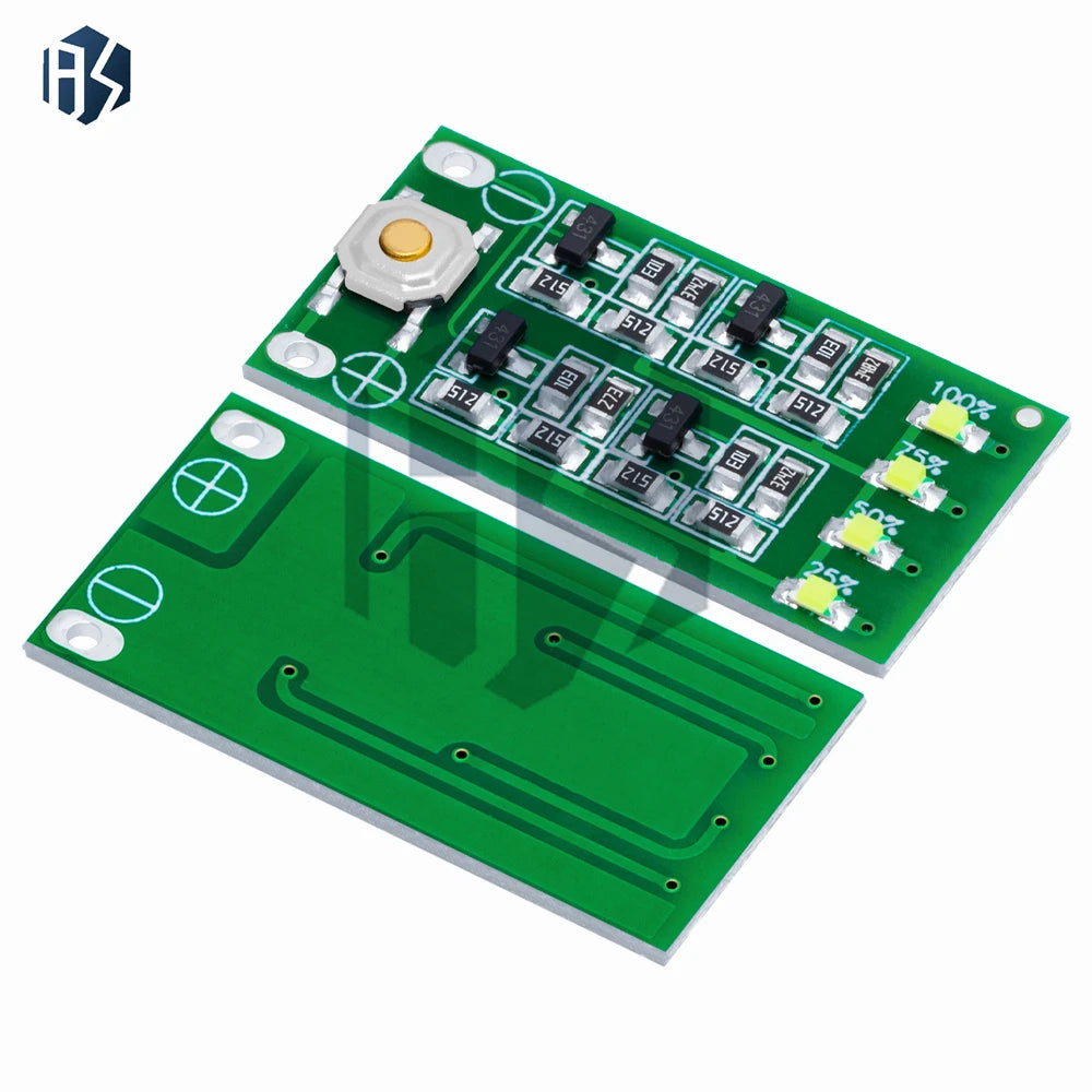 3S Li-ion/LiPo Battery Capacity Tester – 9-26V Voltage Monitor Module with LED Bar Graph Display for 11.1V/12.6V Packs | RC Zpaxo