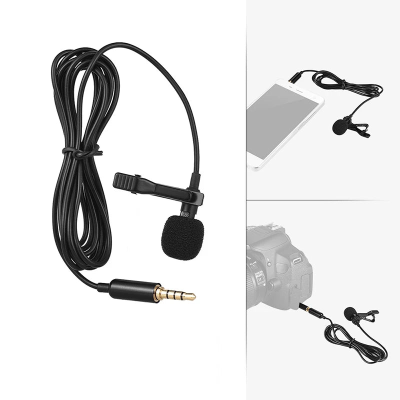 Mini Microphone C Lapel Clip-on Portable USB Type-c Professional
