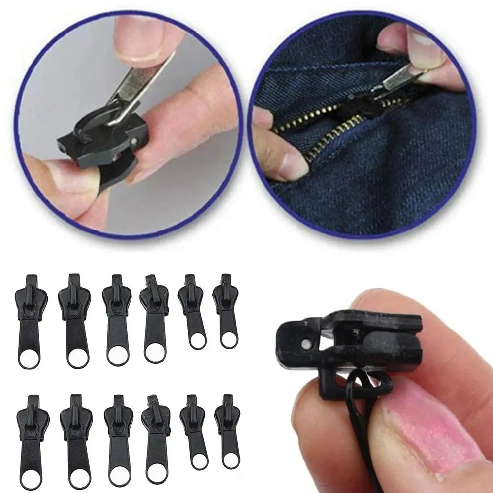 6 12 Sewing DIY Detachable Zipper Head Practical Convenient Sturdy