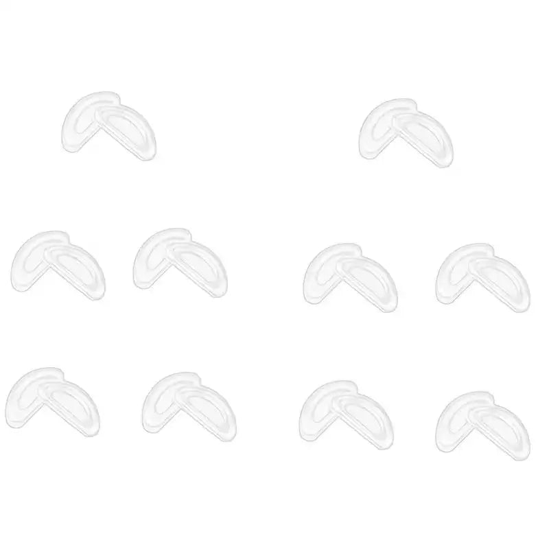 20pcs Soft Nose Pads for Glasses – Non-Slip, High Air Chamber Design, Odorless Eyewear Replacement Set Zpaxo