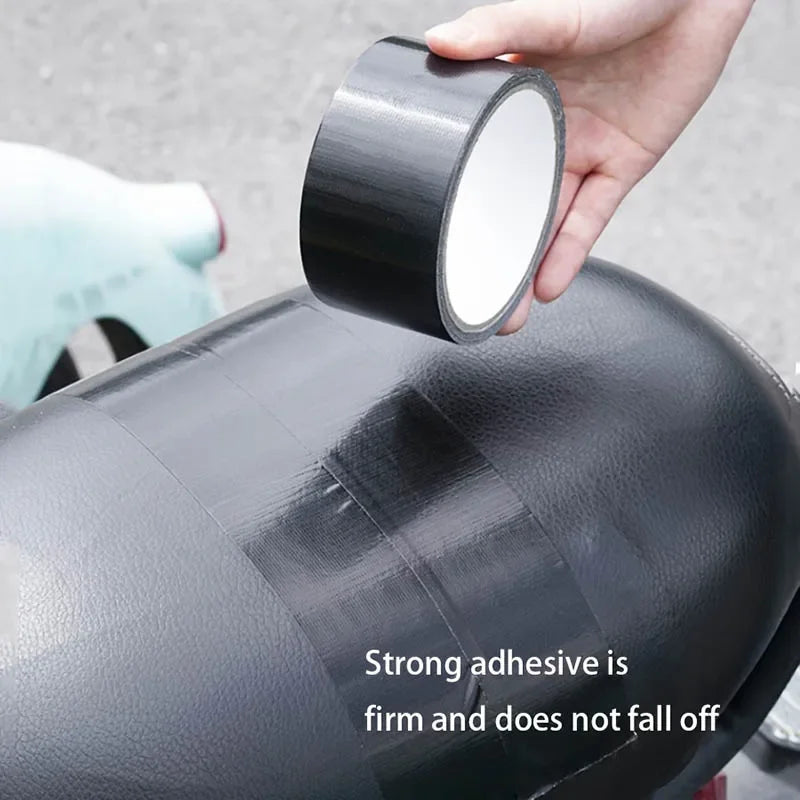 Black Fabric Repair Tape – Leather Seat, Sofa & Bike Cushion
