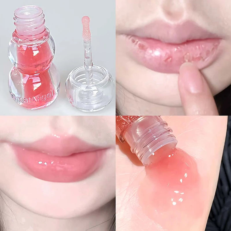 Transparent Lip Gloss Balm Long Lasting Moisturizing Water Light Zpaxo 02
