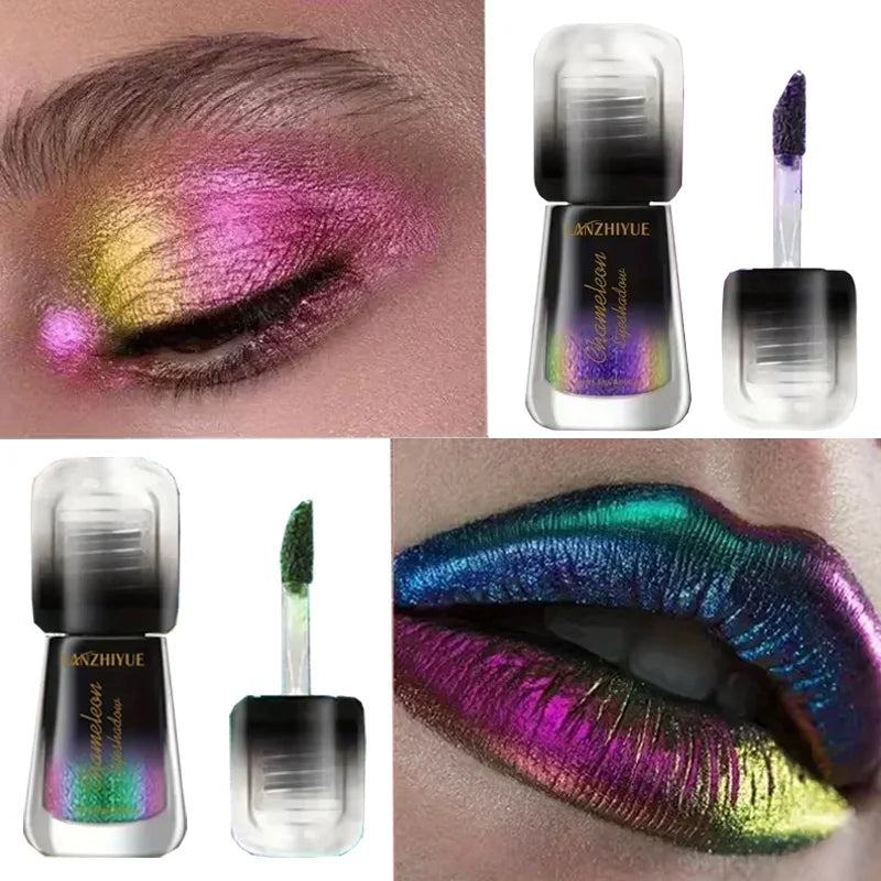 Chameleon Liquid Eyeshadow Pearl Burst Monochrome Metal