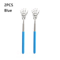 1 Massager Back Stainless Steel Scratcher Ghost Hand Telescopic