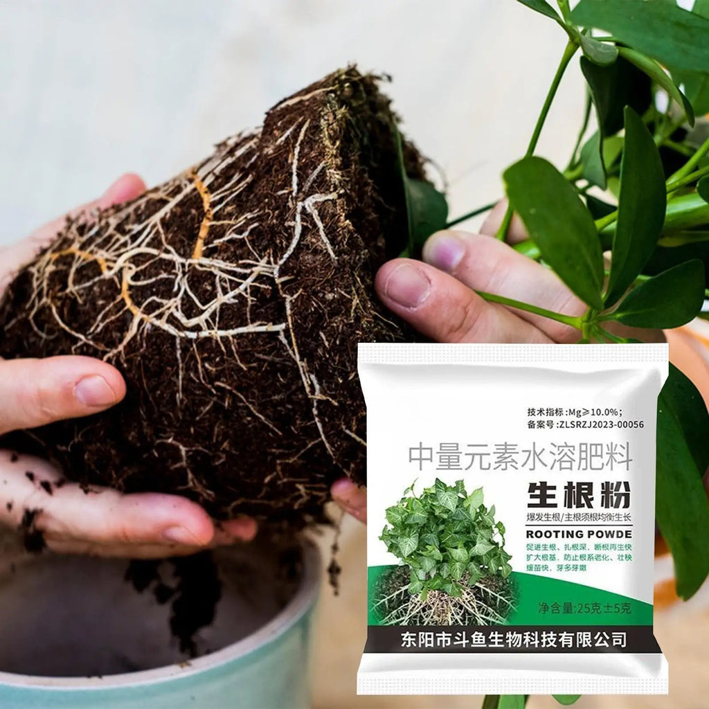 Rooting Powder 1bag Plant Growth Cutting Fertilizer Root Stimulator
