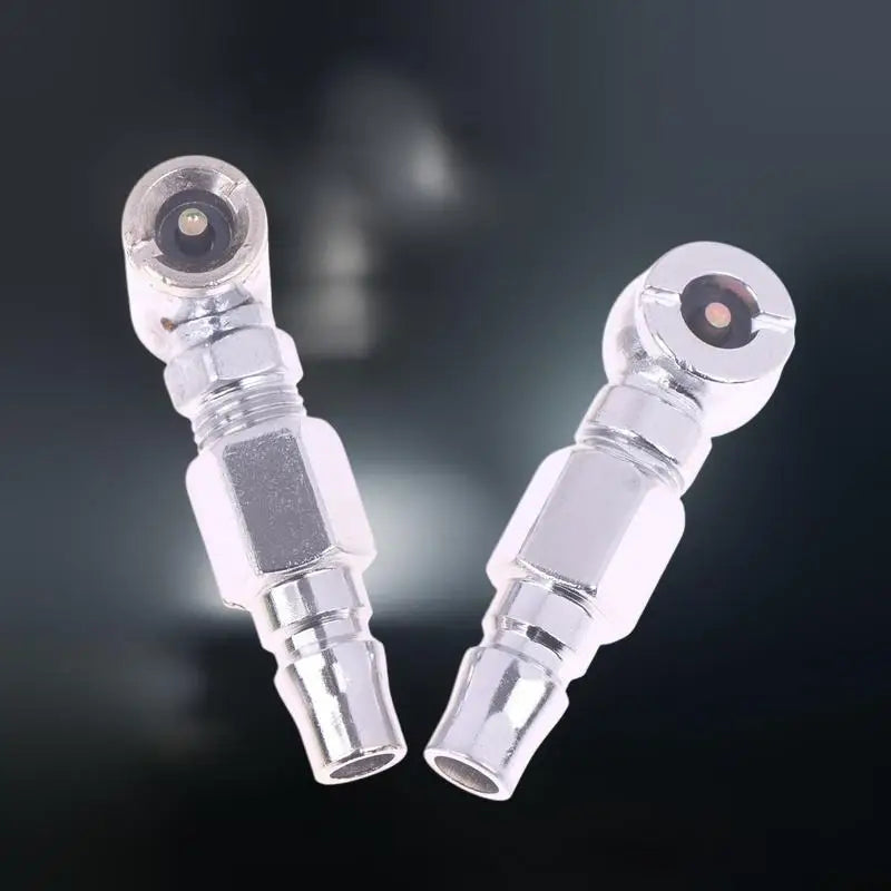 Tire Inflator Adapter Single/Double Head Quick Connect Nozzle