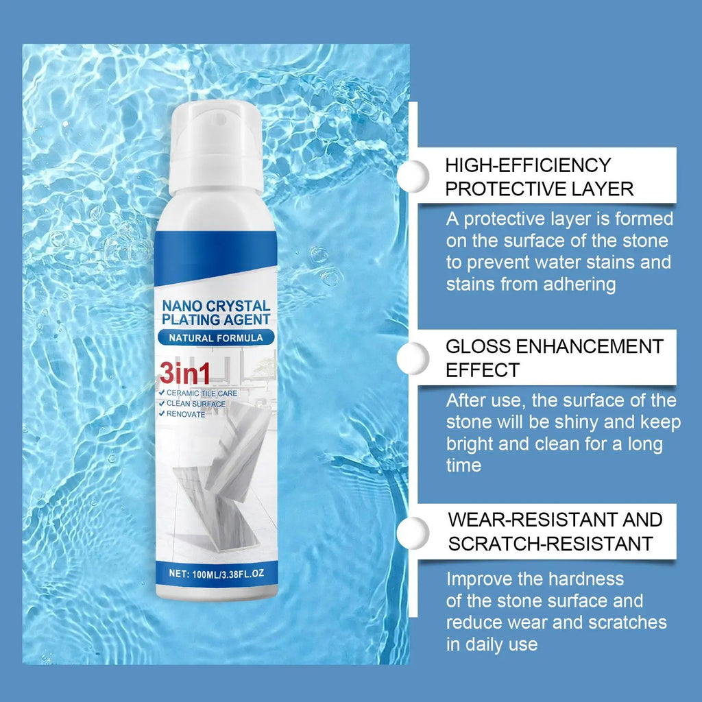 Nano Crystal Plating Spray Stone Tile Scratch Repair Coating Agent
