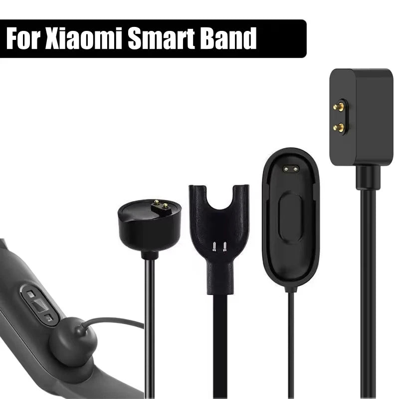 USB Charging Cable Xiaomi Mi Band 7 6 5 4 3 2 Magnetic Chargers