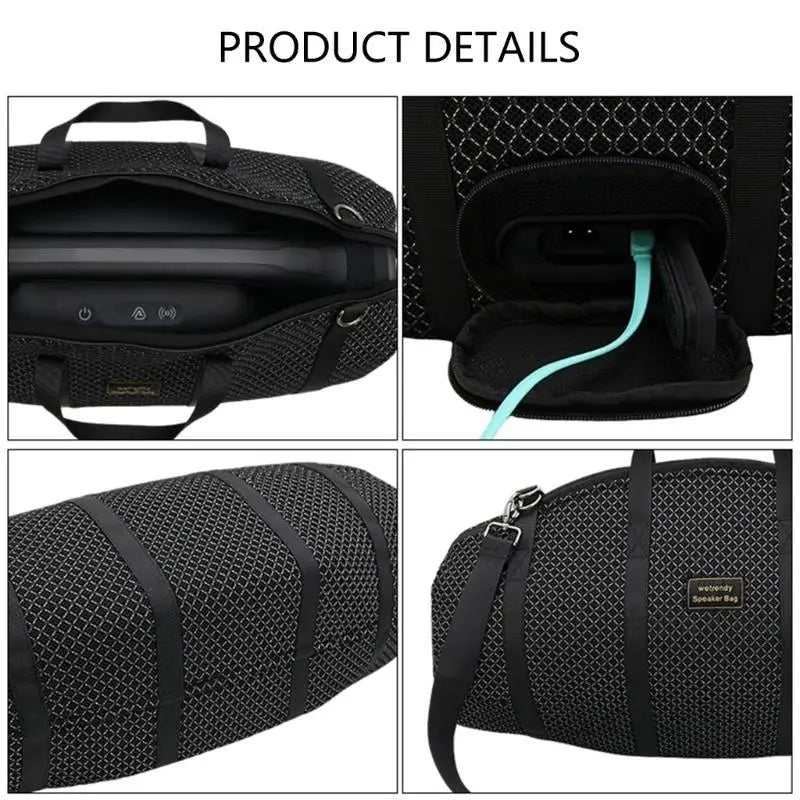 652F Protective Carrying Case Boombox 4 Portable Speaker Acoustic Zpaxo