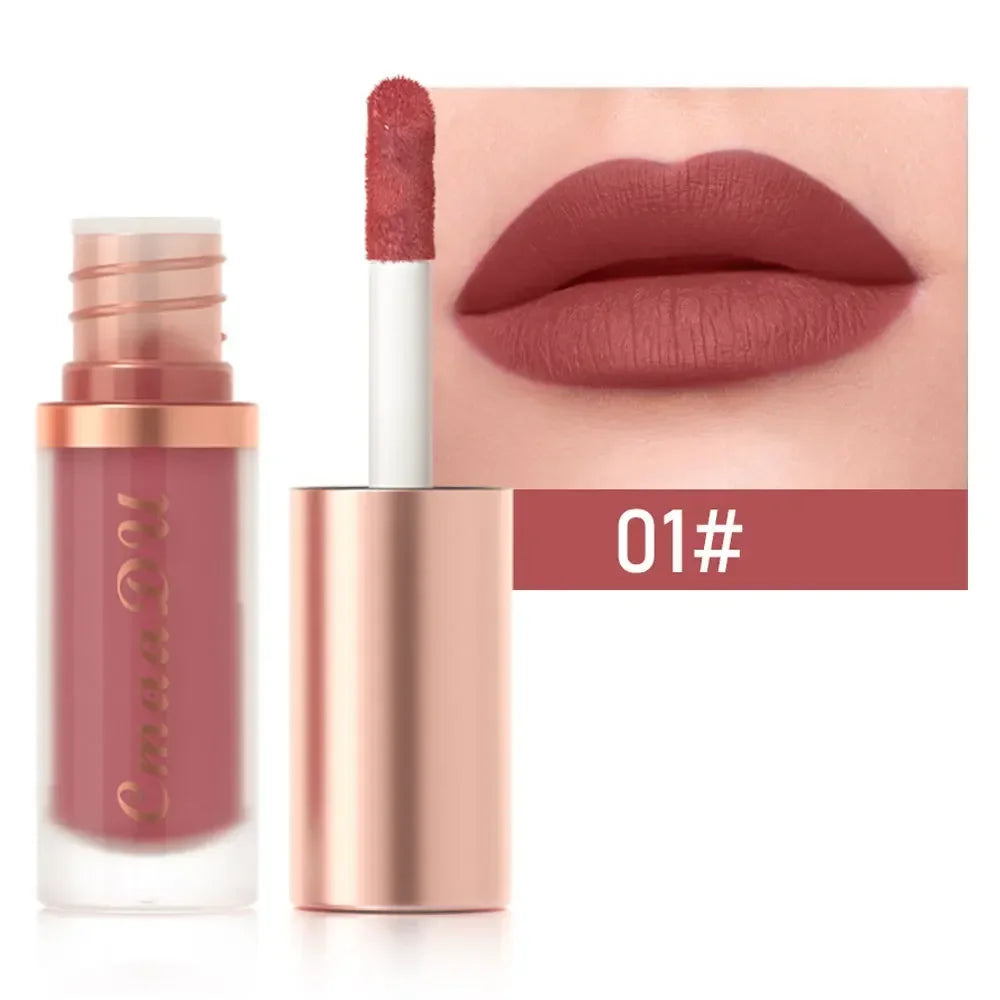 Waterproof Matte Velvet Lip Glaze Moisturizing Long Lasting Non-stick Zpaxo 1