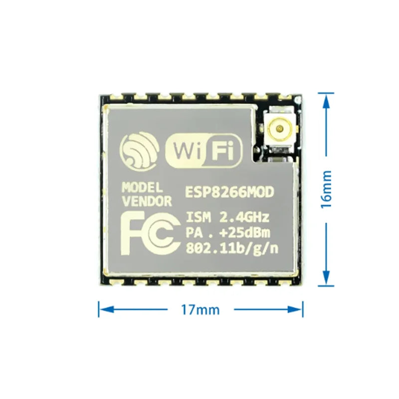 ESP-07S ESP8266 Serial to WIFI Module Industrial Low Power Wireless Module Zpaxo