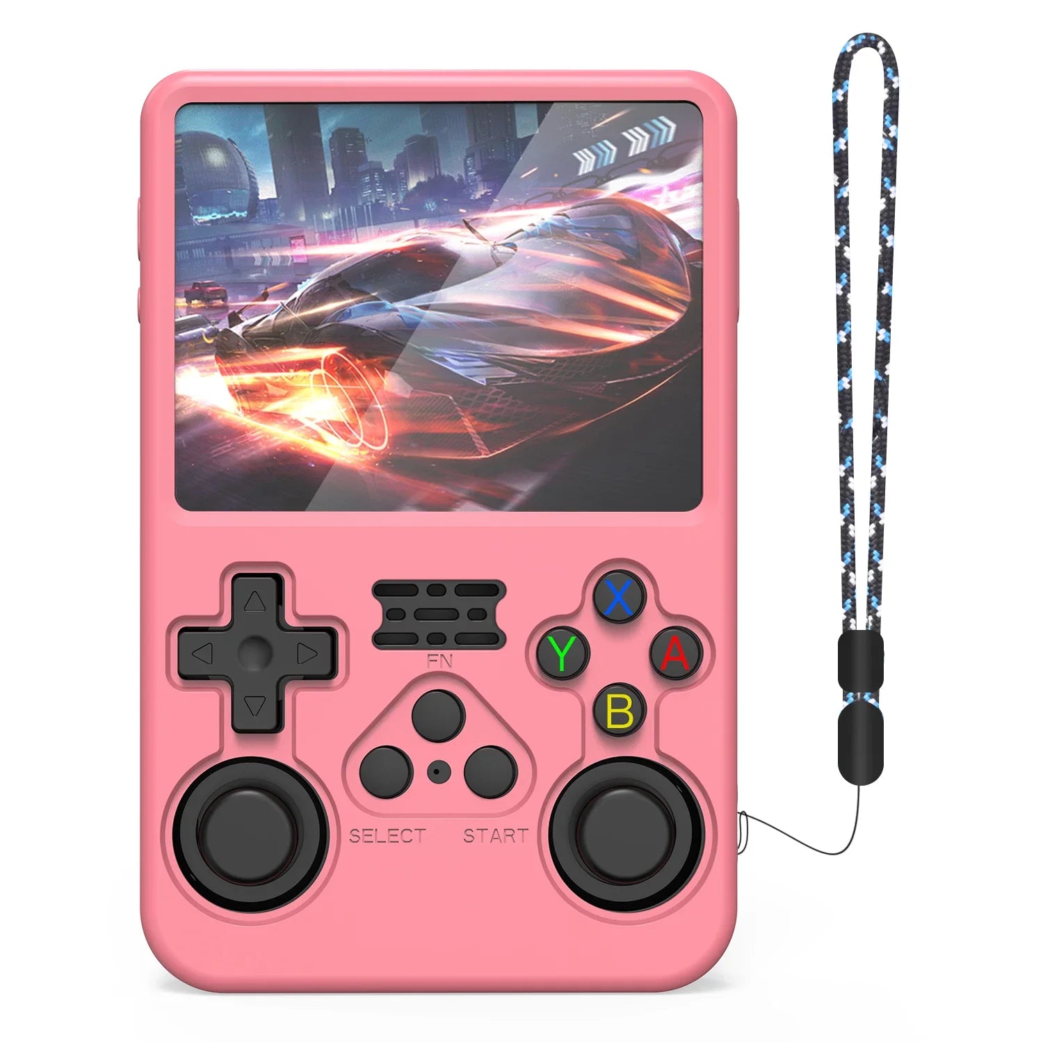 R36s Silicone Case Games Premium Handheld Game Console Protective Zpaxo Pink
