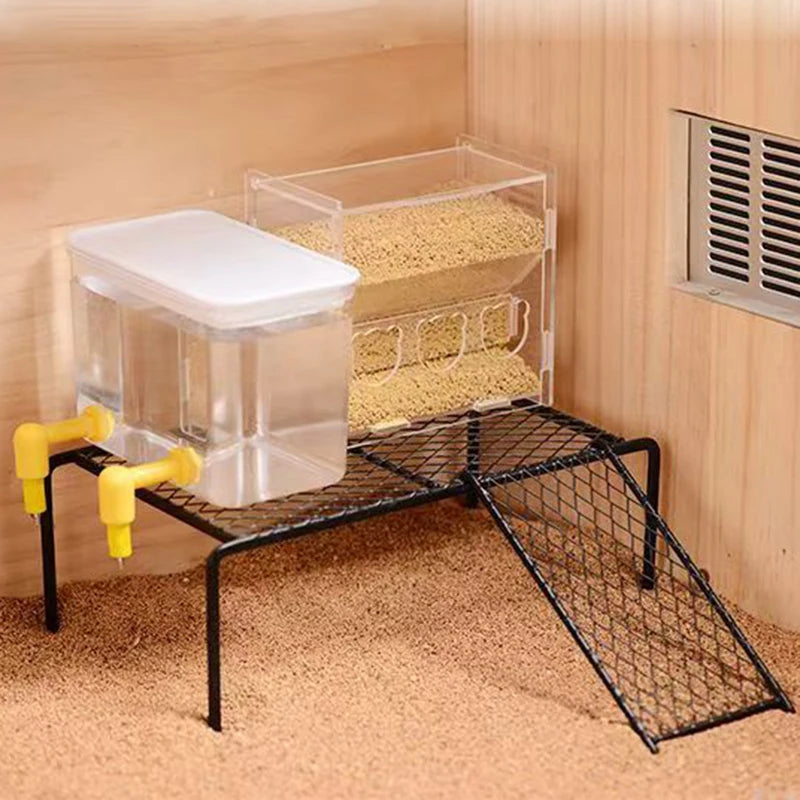 Fully Automatic Needle Water Dispenser Lubing Quail Chick Double
