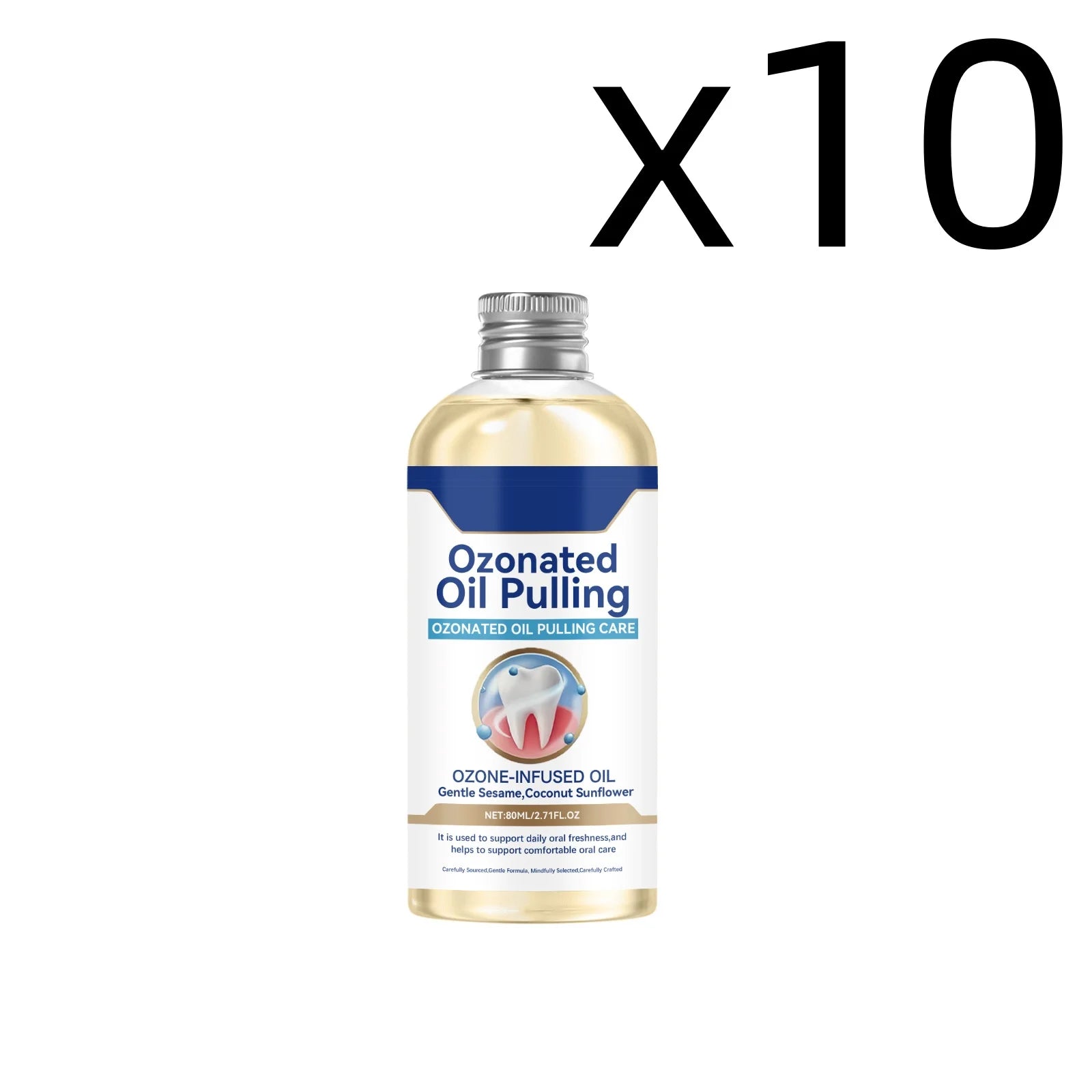 Jaysuing Mint Mouthwash – Fresh Breath & Deep Oral Clean 80ml Oral Care Mouthwash Zpaxo 80ml X 10PCS One Unit adults