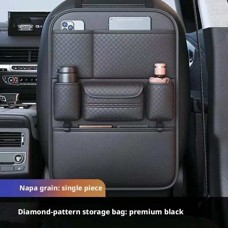 Multi-functional Car Seat Back Organizer High-capacity Multi-pocket