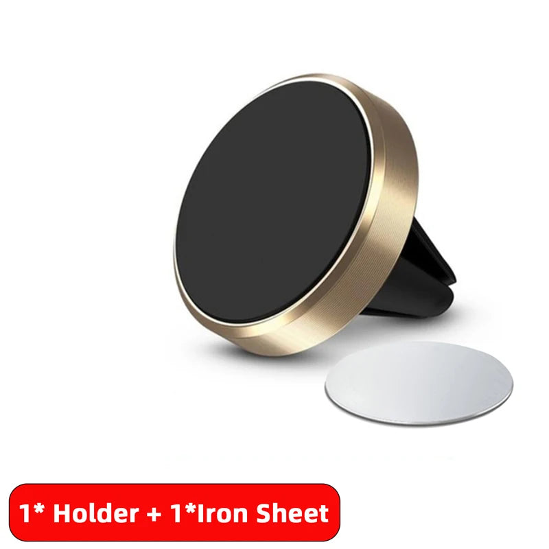 Magnetic Car Mobile Phone Holder Air Vent Clip Smart Stand Mini GPS