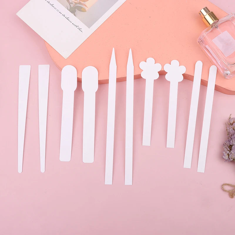 100-Pack Flower Shape Perfume & Essential Oil Test Strips