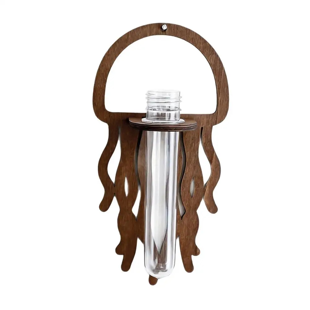 Propagation Stations Wall Jellyfish Wood Room Decoration Test Tube