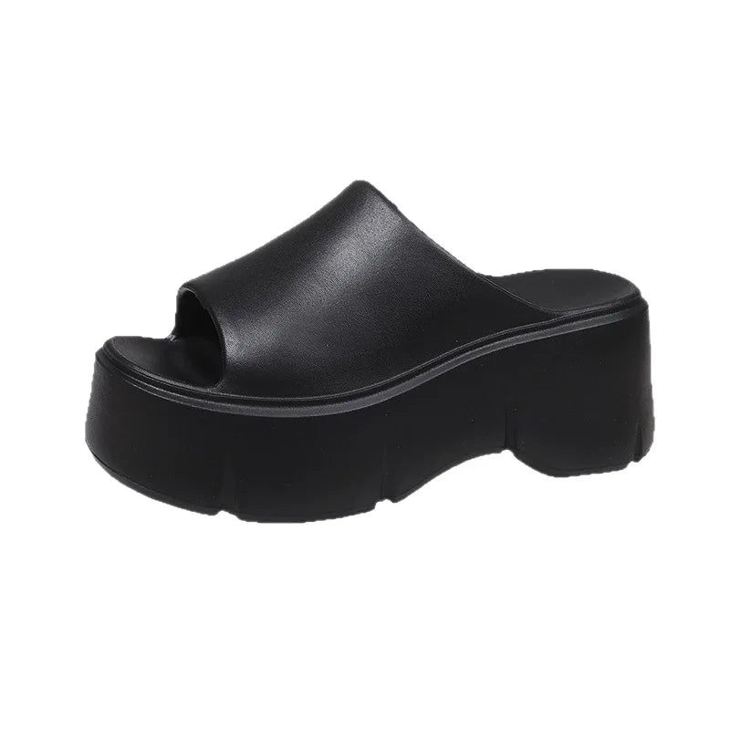 Thick Sole Sandals Women Home Platform Slippers EVA Non Slip Beach
