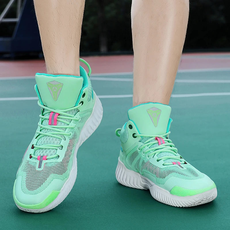 Men's Basketball Shoes Breathable Cushioning Non-slip Wearable Runing