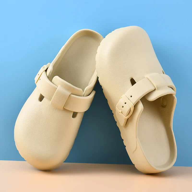 Men Clogs Slides Summer Slippers Working Nurses Soft Eva Anti-slip