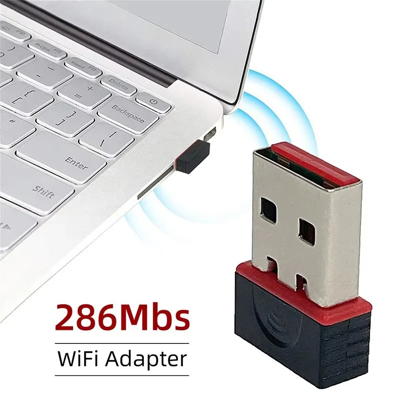 Wireless Network Signal Reception Driver-free Wi-Fi Adapter 150Mbps For Deskop PC Computer 2.4G Network Card USB Plug And Play Zpaxo