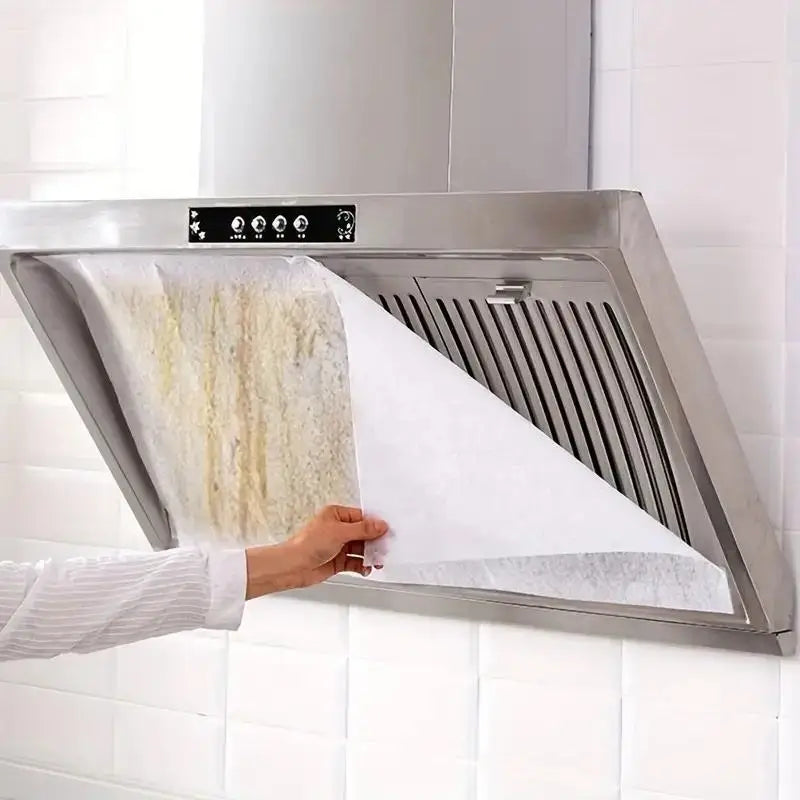 12-Pack Heavy-Duty Range Hood Filters - Oil-Absorbing Mesh Covers for Kitchen Ventilation, Easy Install Zpaxo