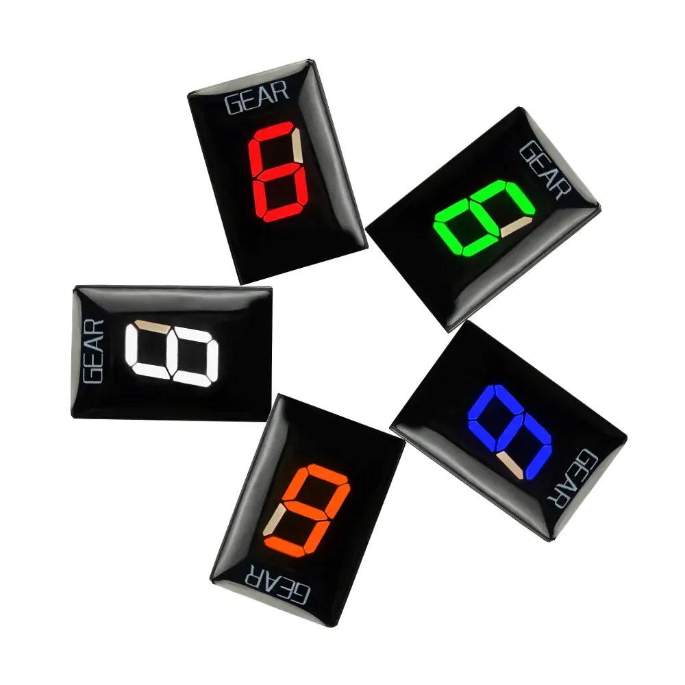 Gear Indicator For Kawasaki ER6N Z1000SX Ninja400 Z1000 Z800 Z750 Versys 650 Z650 W800 Motorcycle Speed Display Meter Accessory Zpaxo