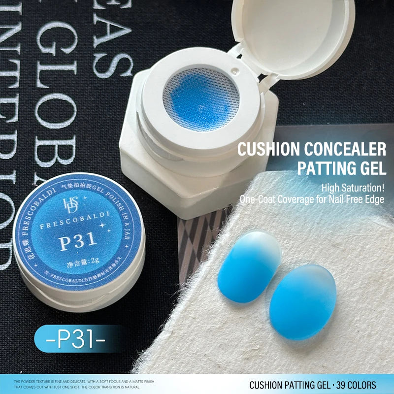 Gradient Nail Air Cushion Patting Gel Gloss Ombre Polish Blush