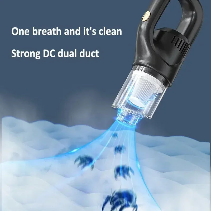 2-in-1 Cordless Handheld Vacuum & Air Duster 60000PA