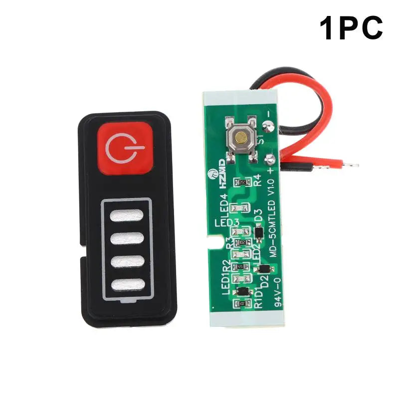 1 3 5S 18V 21V Li-battery Display Power Board LED Electric Drill Zpaxo 1Pc