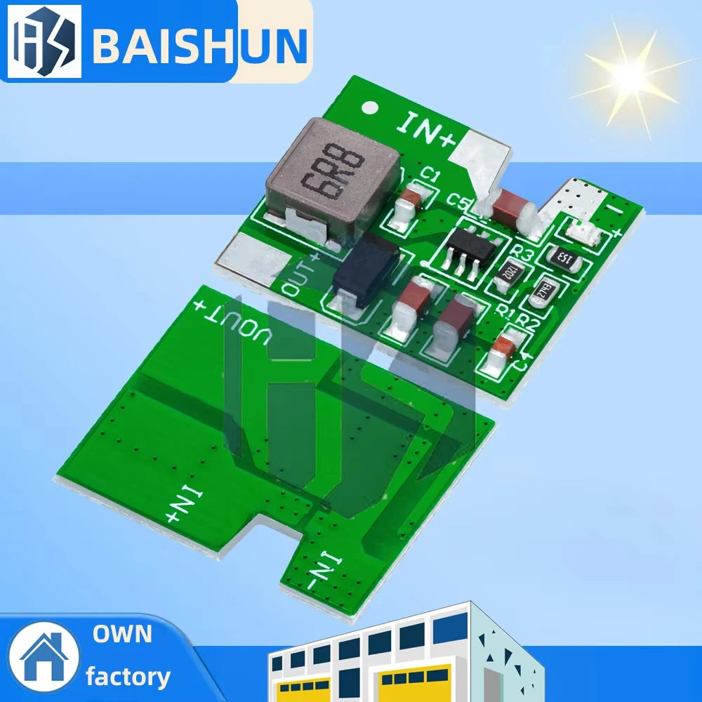 High-Stability 14V Step-Up Boost Converter Module for BAISHUN S9 / L3 | Professional Maintenance Power Supply Zpaxo