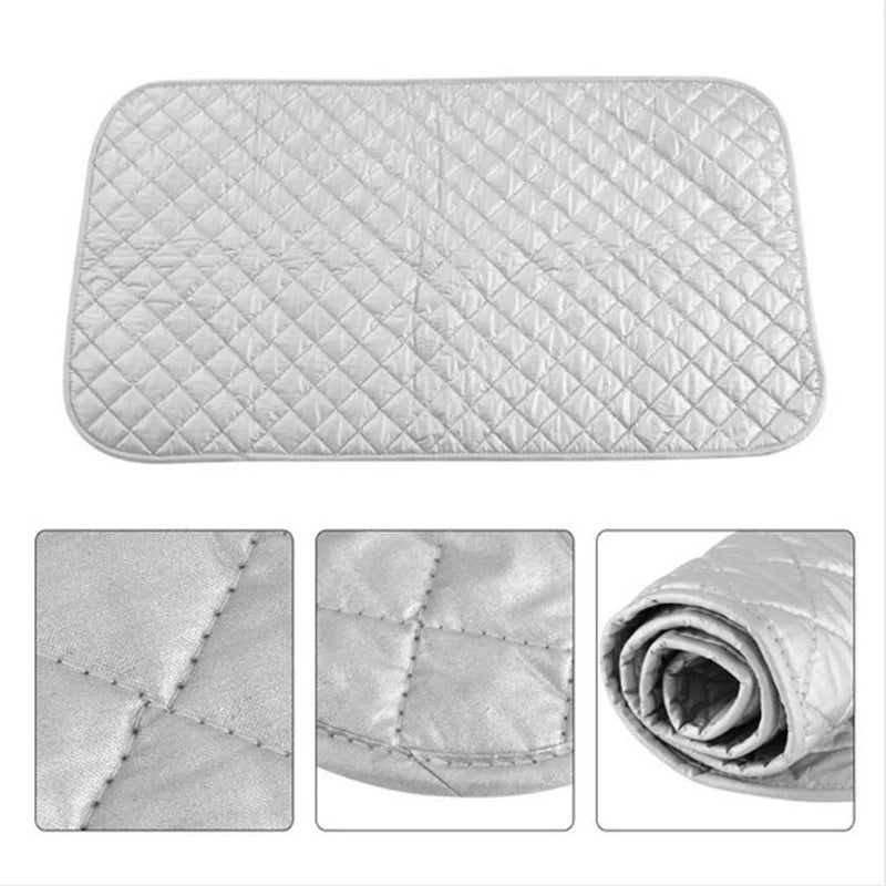 Portable Ironing Mat Laundry Pad Washer Dryer Cover Board Heat