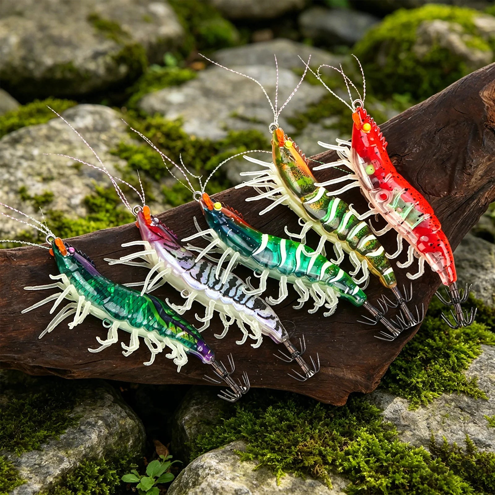 Fishing Squid Jigs Cuttlefish Lures Double-layer Rust-proof Hard