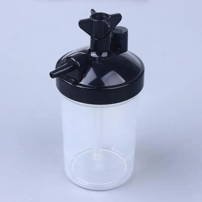 Oxygen Concentrator Humidifier Bubbler Bottle Humidity For Oxygen Concentrator With Tubing Connector Elbow Zpaxo