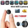 4K 1080p HD Mini Wireless Camera Portable Cam Invisible Night Version