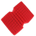Large Cross Soft Foam Grid Sponge Easy Grip Multifunctional Zpaxo red