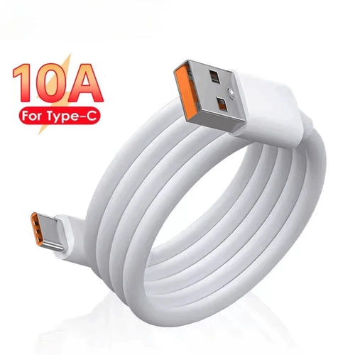 6A Type C Cable 120W Fast Charging Phone Charger USB C Data Cord For Huawei Mate 40 50 Honor Xiaomi Samsung Quick Charge Cable Zpaxo