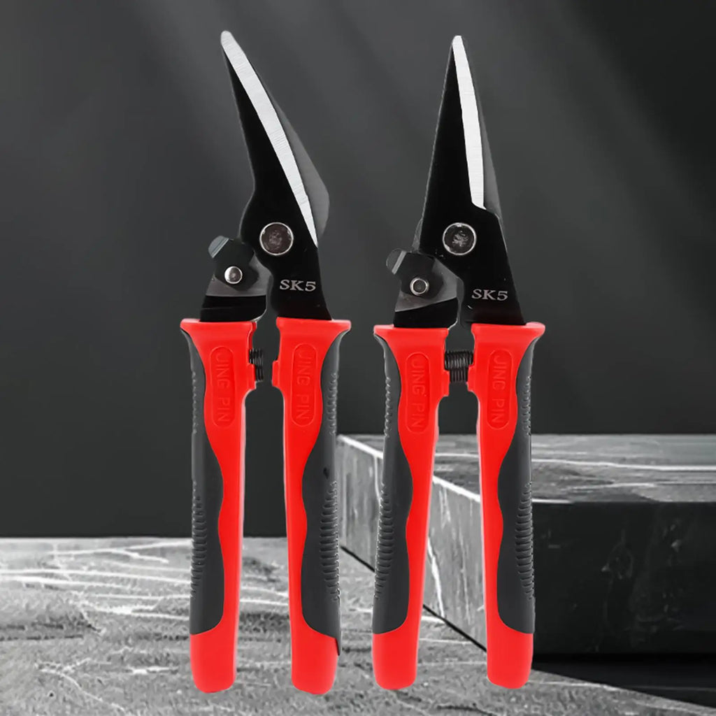 Industrial Tin Snip Aviation Shears Heavy Duty Metal Sheet Cutter